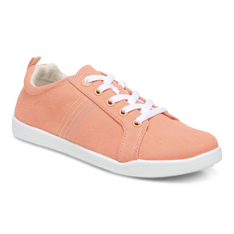 Vionic Women's Stinson Sneaker - Papaya Canvas