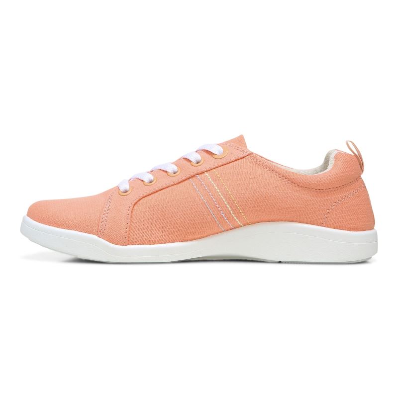 Vionic Women's Stinson Sneaker - Papaya Canvas
