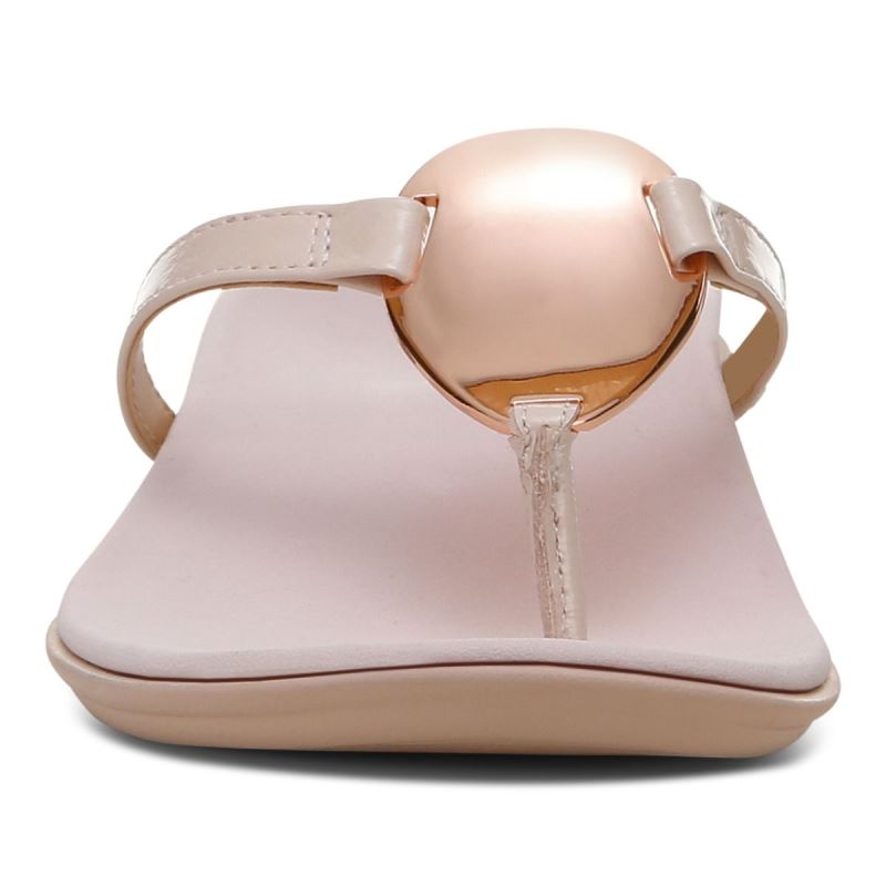 Vionic Women's Raysa Toe Post Sandal - Peony
