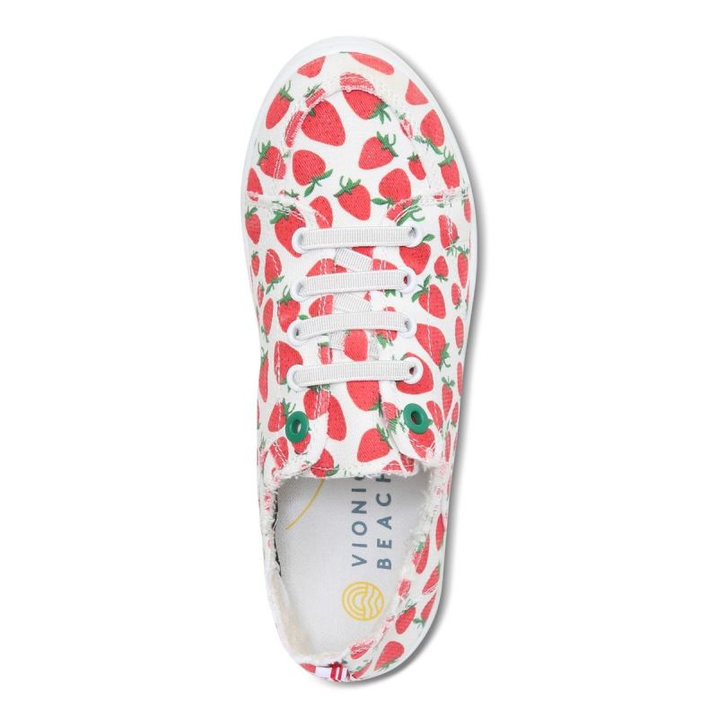 Vionic Women's Pismo Casual Sneaker - Strawberries