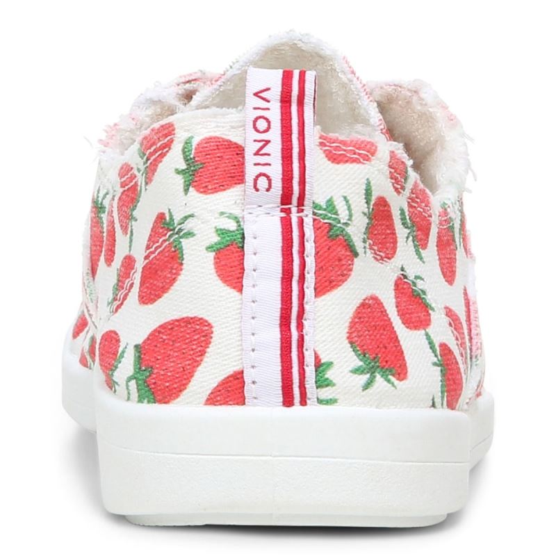 Vionic Women's Pismo Casual Sneaker - Strawberries