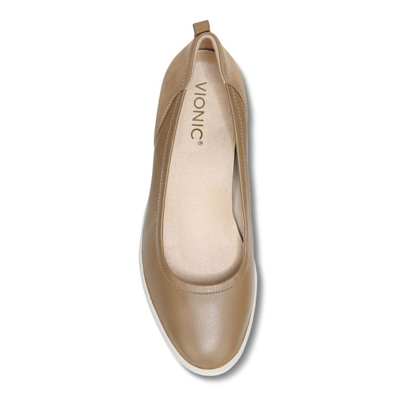 Vionic Women's Jacey Wedge - Toffee
