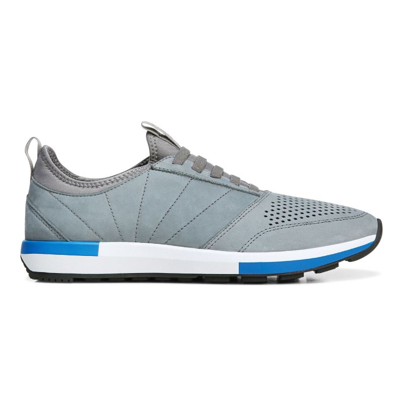 Vionic Men's Trent Sneaker - Grey Nubuck