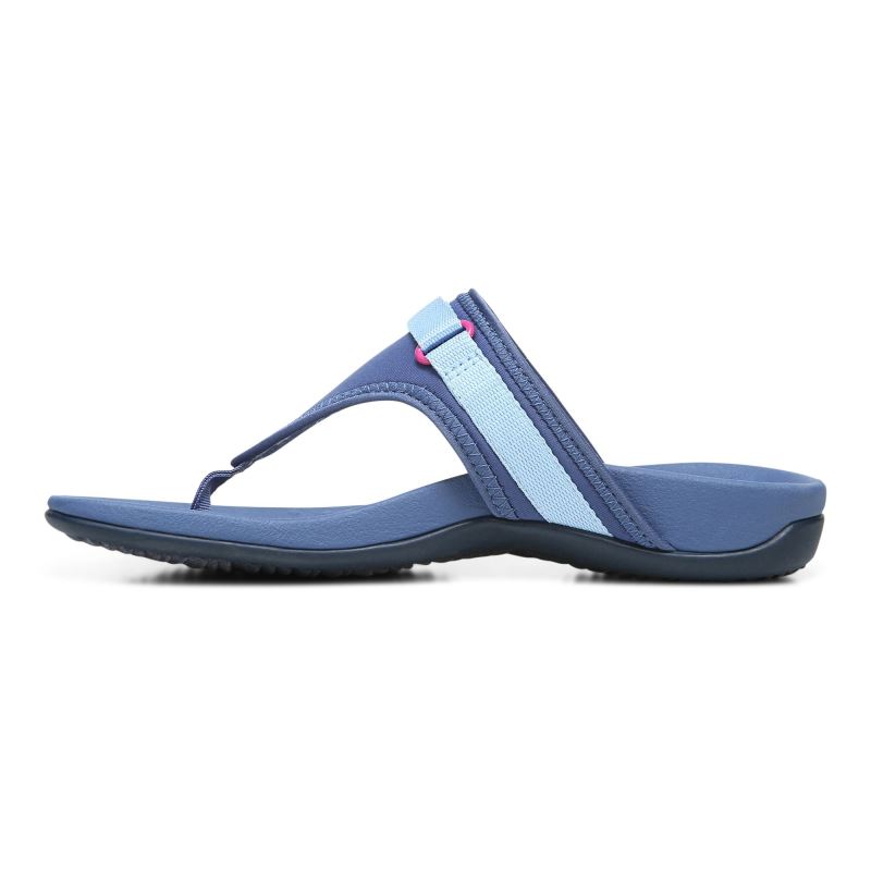 Vionic Women's Tiffany Toe Post Sandal - Indigo