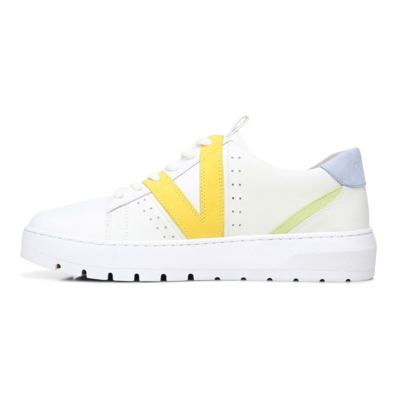 Vionic Women's Simasa Sneaker - White Pale Lime