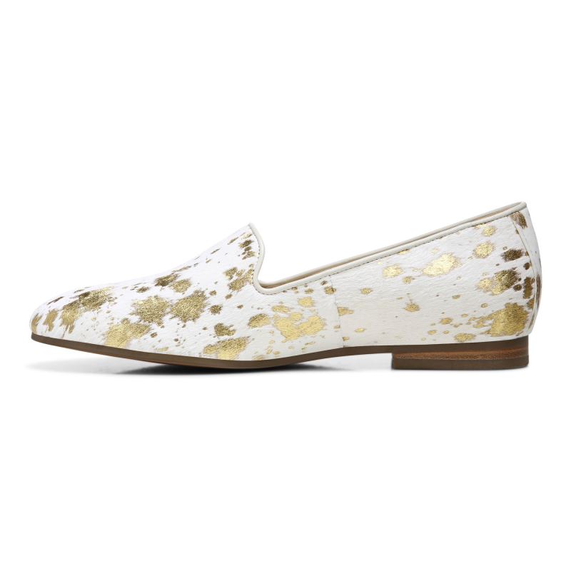 Vionic Women's Willa Slip on Flat - Gold