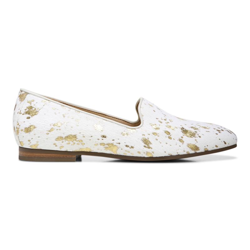 Vionic Women's Willa Slip on Flat - Gold