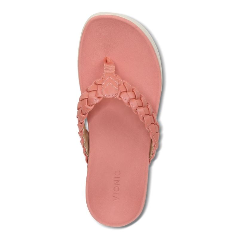 Vionic Women's Kenji Platform Sandal - Terra Cotta