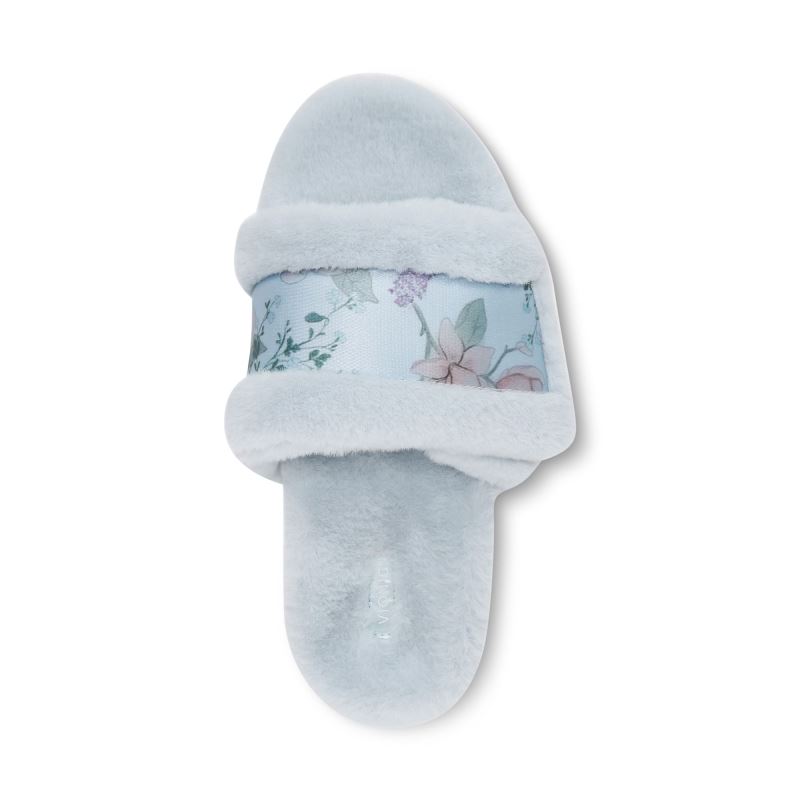 Vionic Women's Erma Slipper - Arctic Ice Botanical