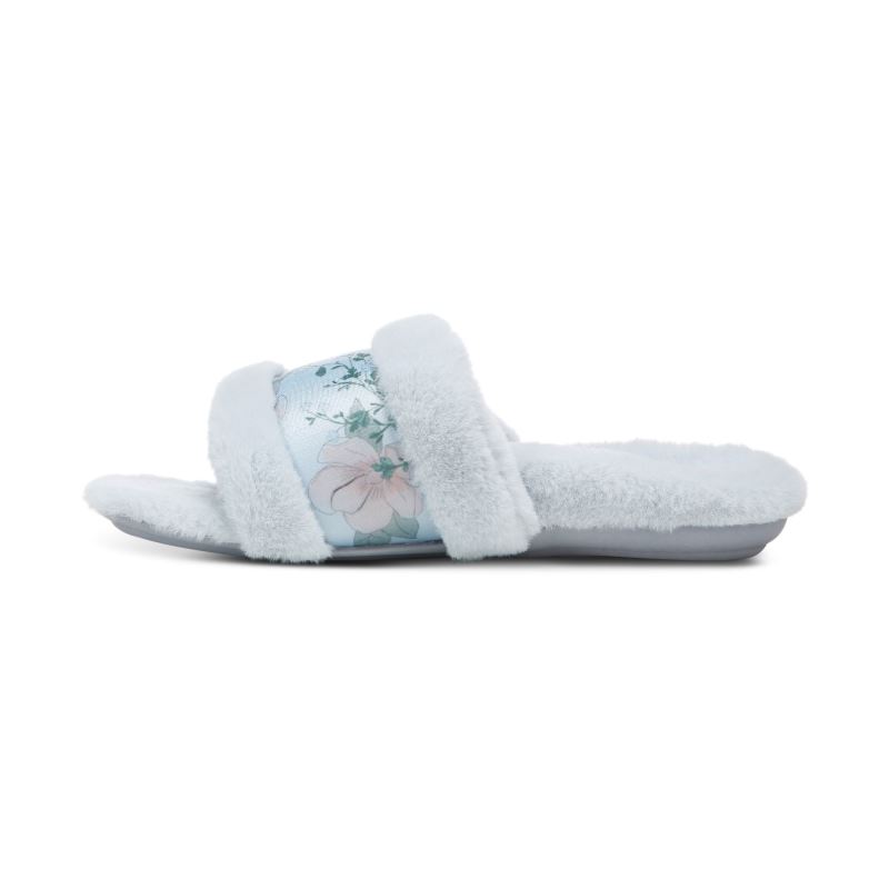 Vionic Women's Erma Slipper - Arctic Ice Botanical