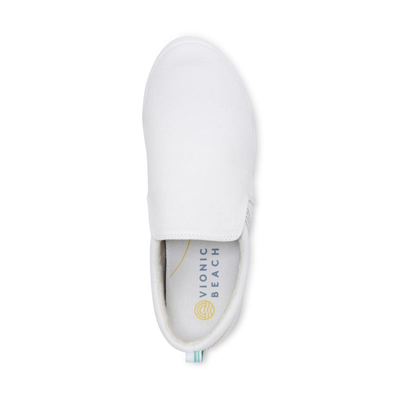 Vionic Women's Marshall Slip On - White Canvas