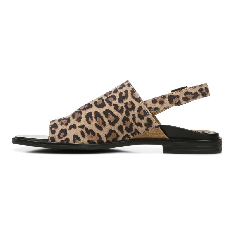 Vionic Women's Ella Sandal - Toffee Leopard