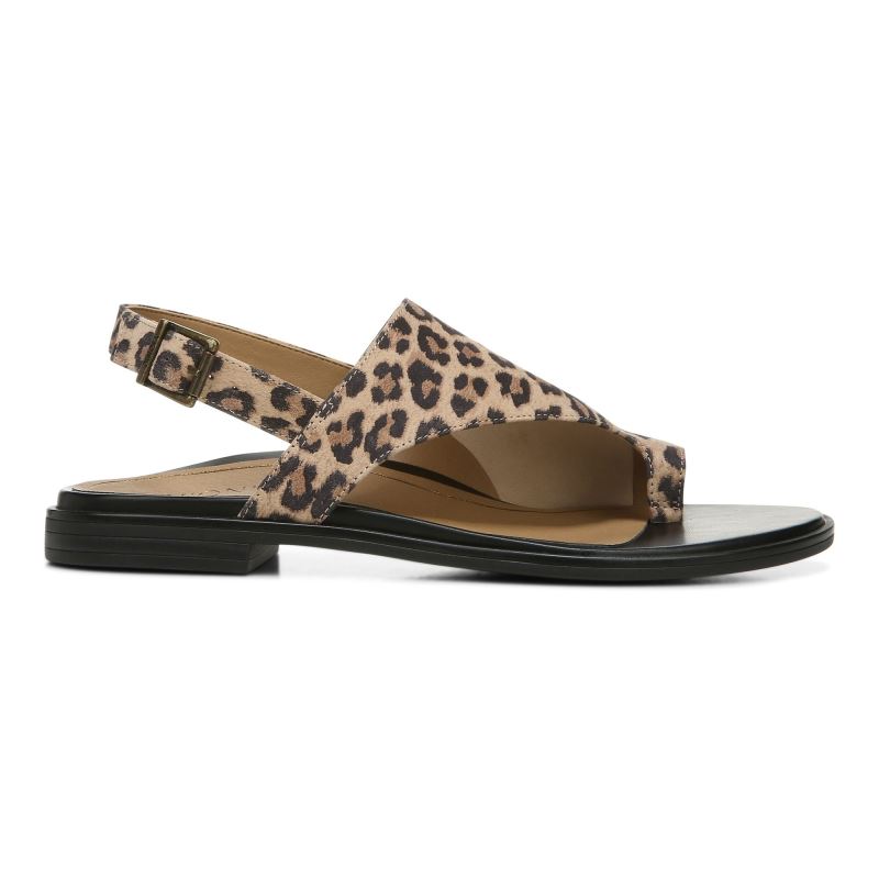Vionic Women's Ella Sandal - Toffee Leopard