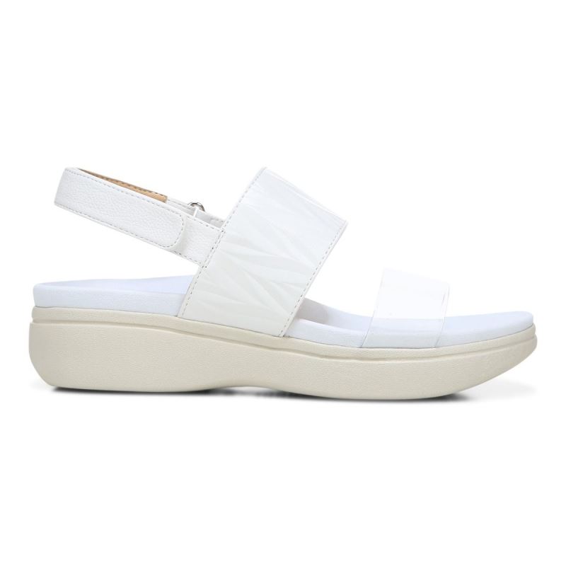 Vionic Women's Karleen Platform Sandal - White