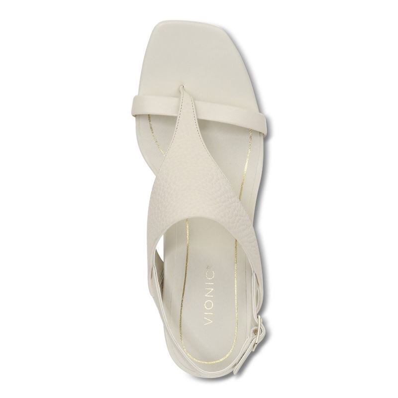 Vionic Women's Alondra Heeled Sandal - Cream
