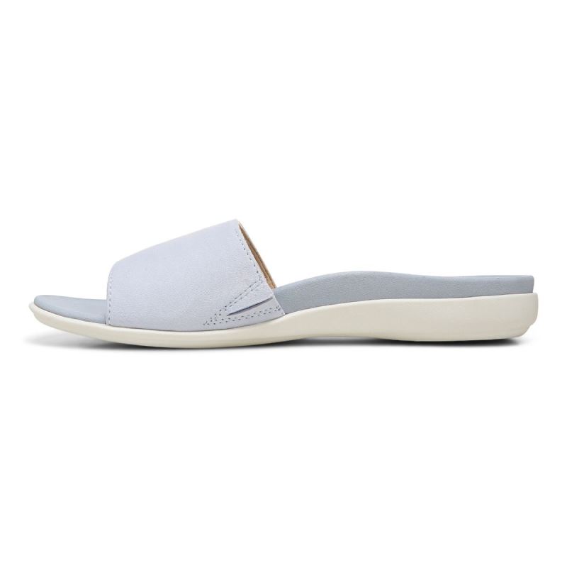 Vionic Women's Val Slide Sandal - Blue Haze