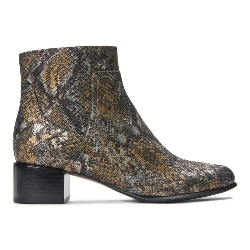 Vionic Women's Kamryn Ankle Boot - Pewter Boa