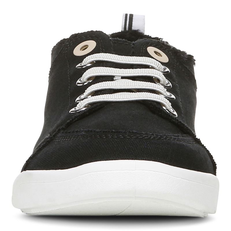Vionic Women's Pismo Casual Sneaker - Black Canvas