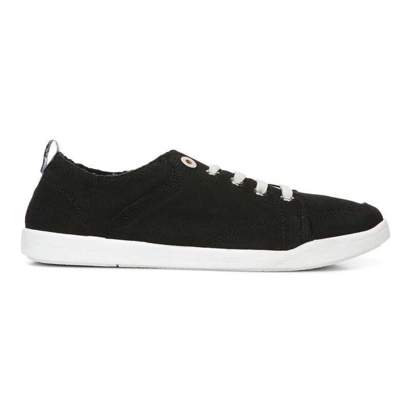 Vionic Women's Pismo Casual Sneaker - Black Canvas