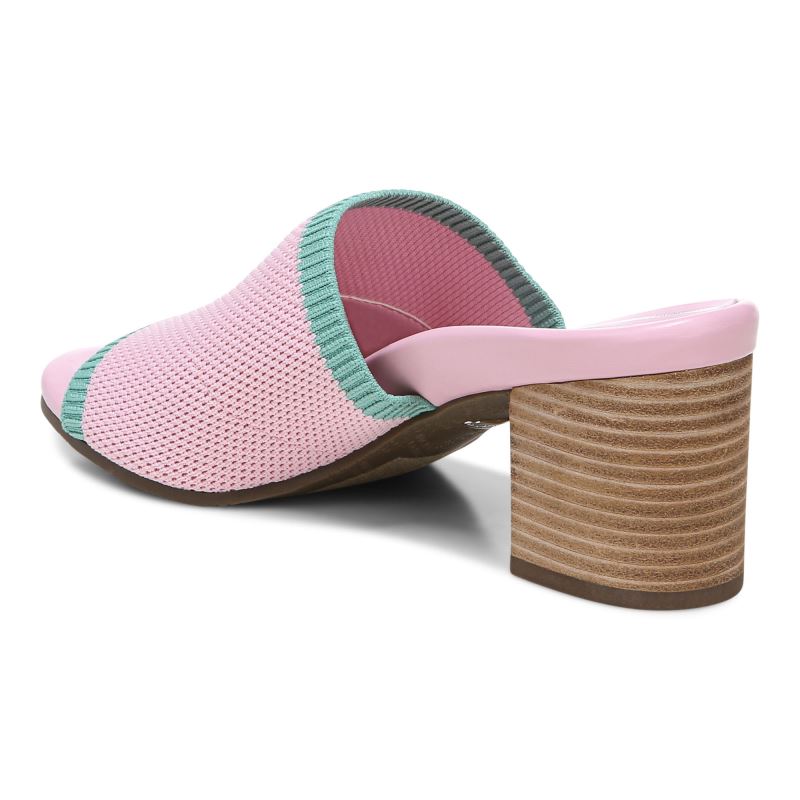 Vionic Women's Fleur Heeled Sandal - Cameo Pink