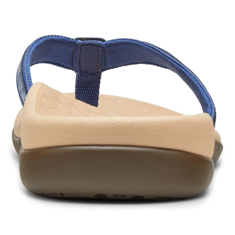 Vionic Women's Casandra Toe Post Sandal - Indigo
