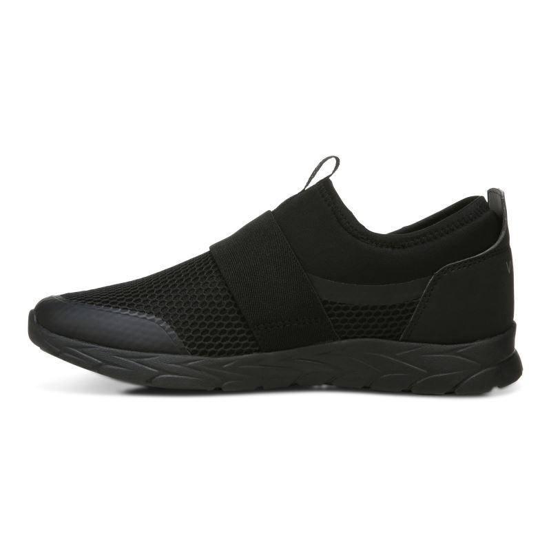 Vionic Women's Camrie Slip on Sneaker - Black Black