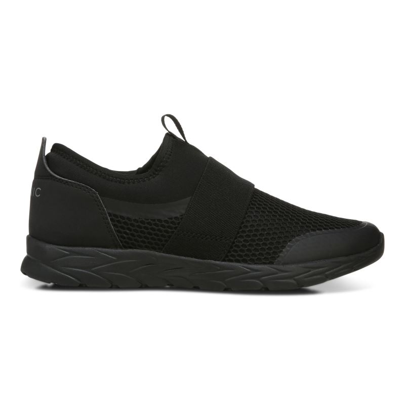 Vionic Women's Camrie Slip on Sneaker - Black Black