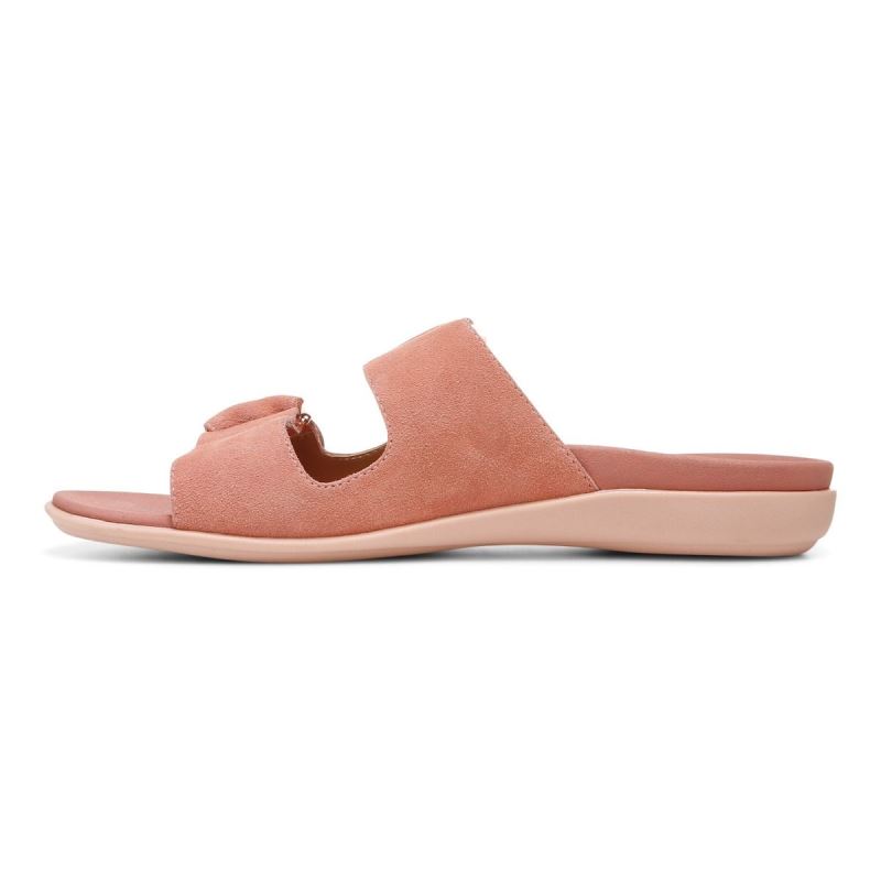 Vionic Women's Corlee Slide Sandal - Terra Cotta