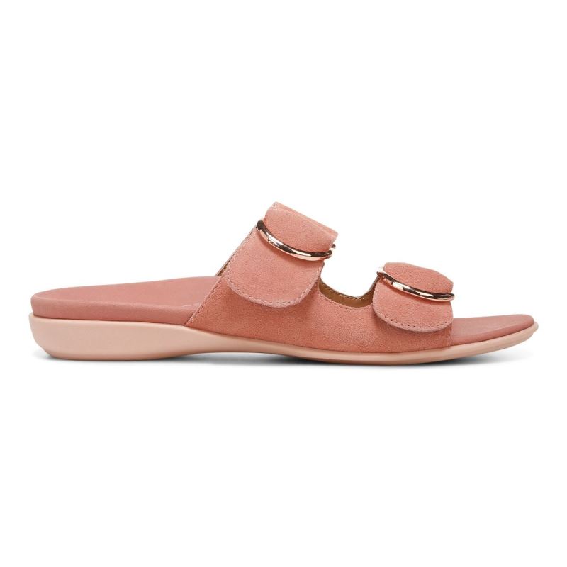 Vionic Women's Corlee Slide Sandal - Terra Cotta
