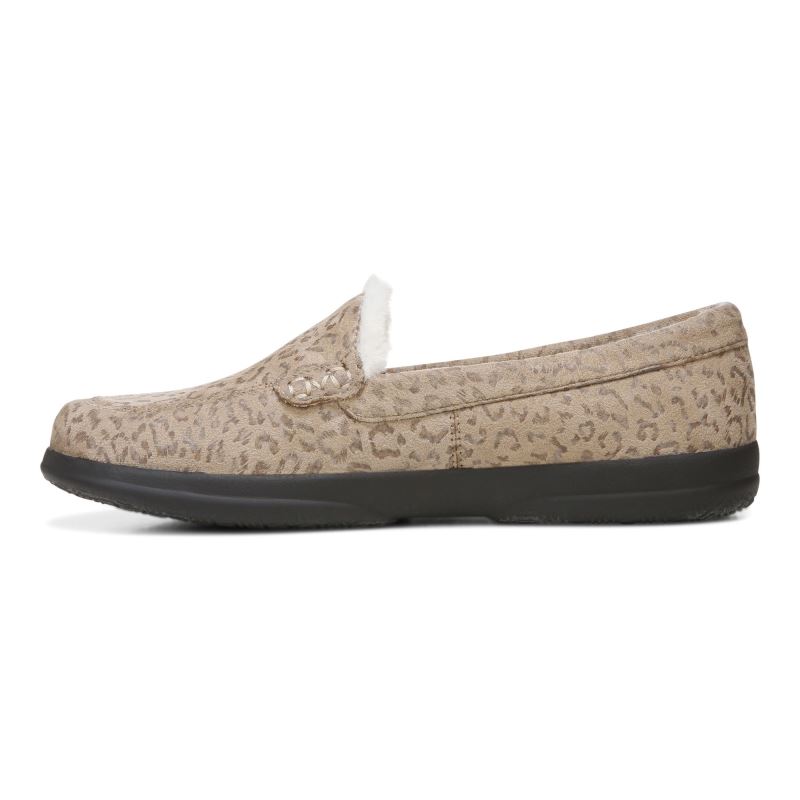 Vionic Women's Lynez Slipper - Brown Leopard