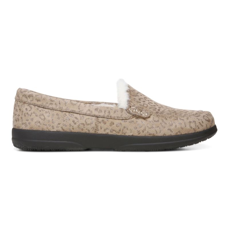 Vionic Women's Lynez Slipper - Brown Leopard