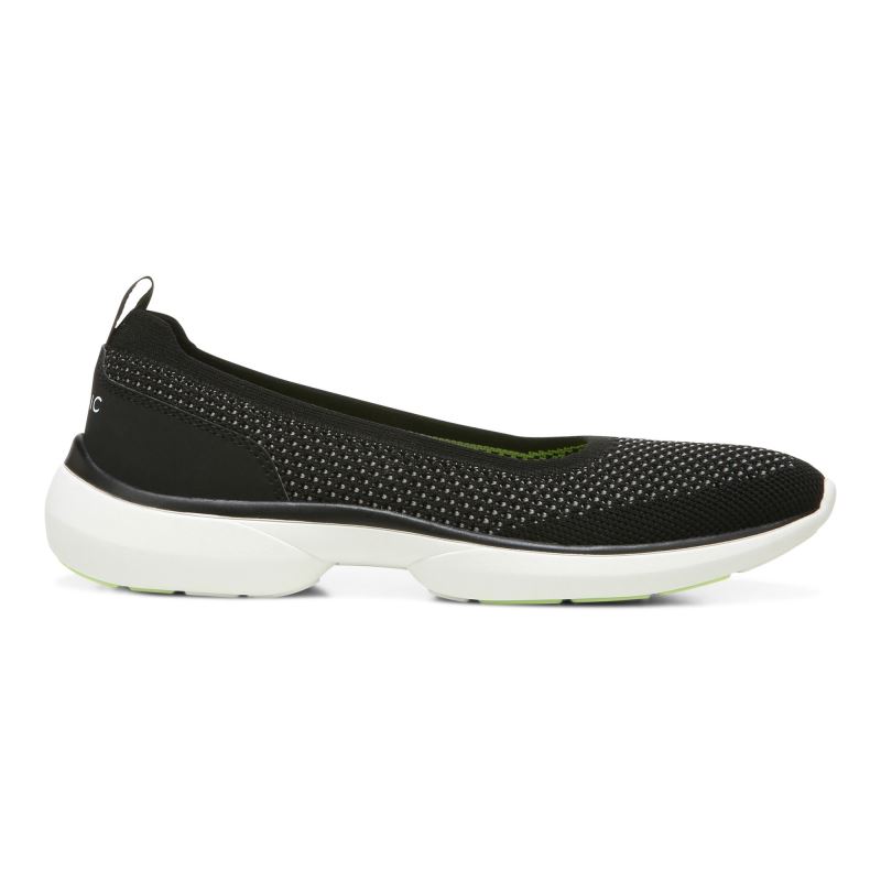 Vionic Women's Kallie Slip on Sneaker - Black