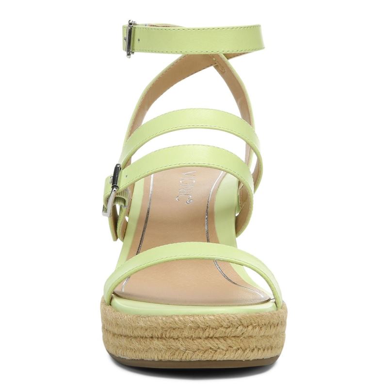 Vionic Women's Sabina Wedge - Pale Lime