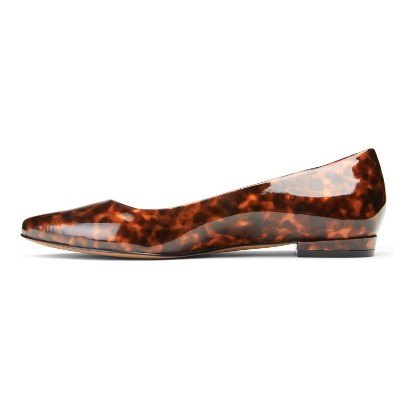 Vionic Women's Lena Ballet Flat - Tortoise