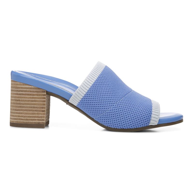 Vionic Women's Fleur Heeled Sandal - Azure