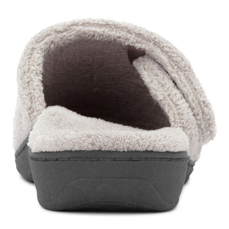 Vionic Women's Gemma Mule Slippers - Light Grey