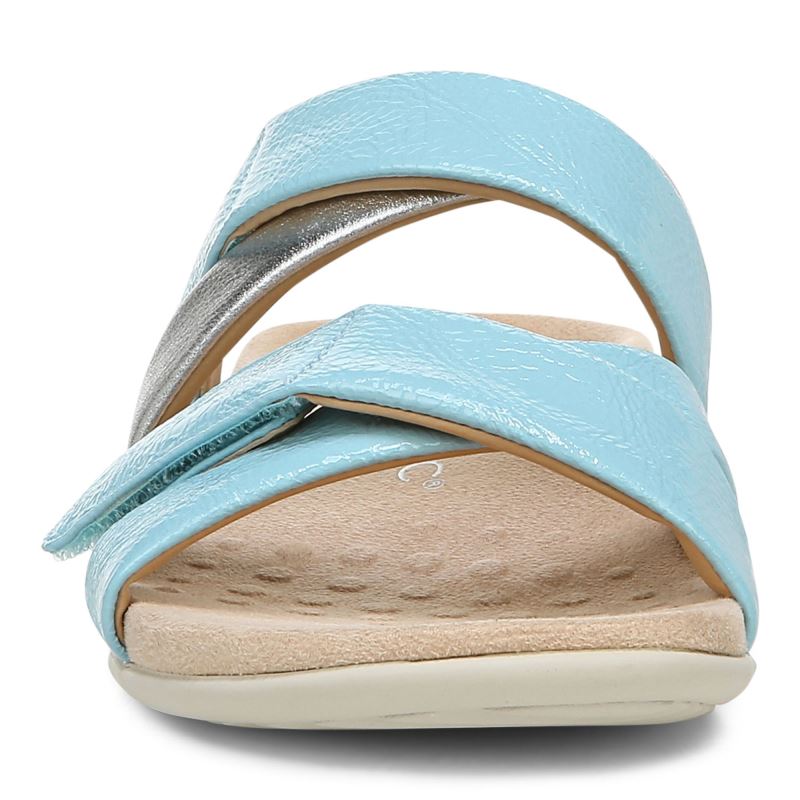 Vionic Women's Hadlie Slide Sandal - Porcelain Blue