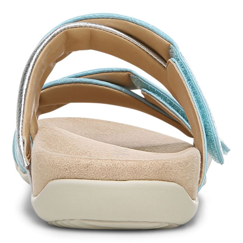 Vionic Women's Hadlie Slide Sandal - Porcelain Blue