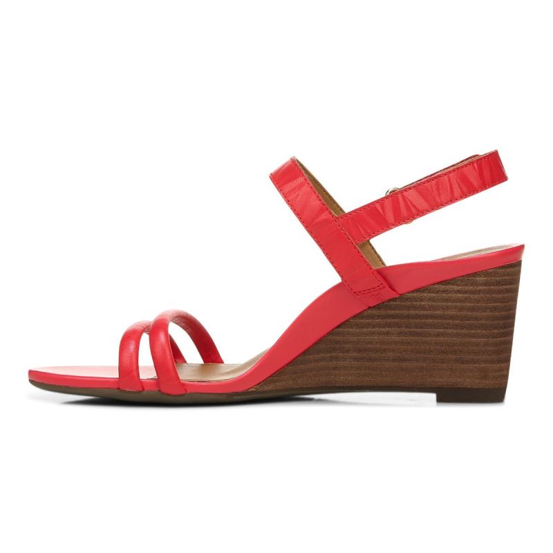 Vionic Women's Emmy Wedge Sandal - Poppy