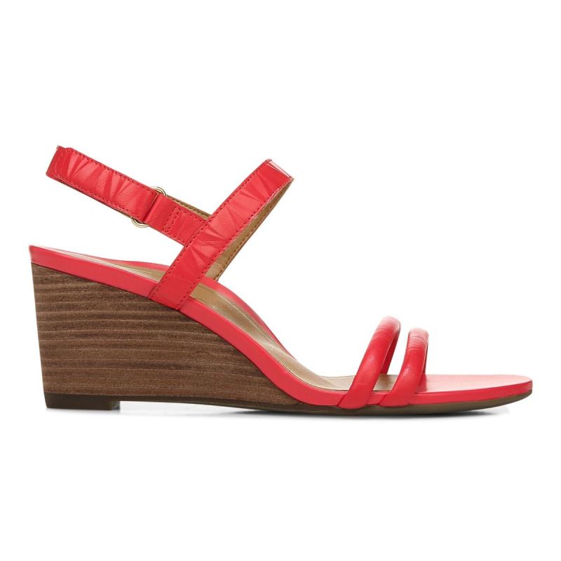 Vionic Women's Emmy Wedge Sandal - Poppy
