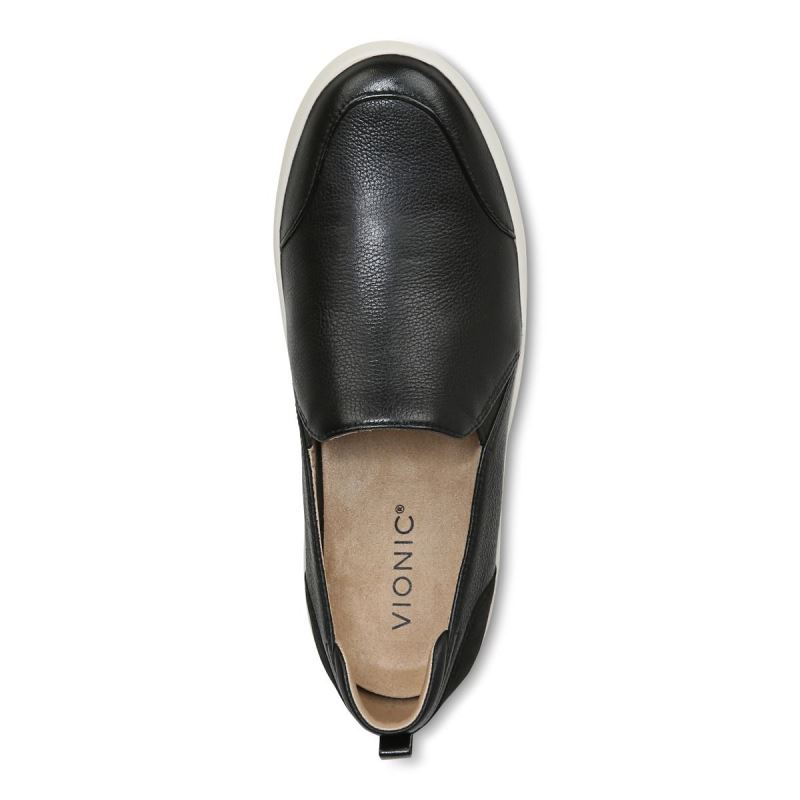 Vionic Women's Penelope Slip on Sneaker - Black