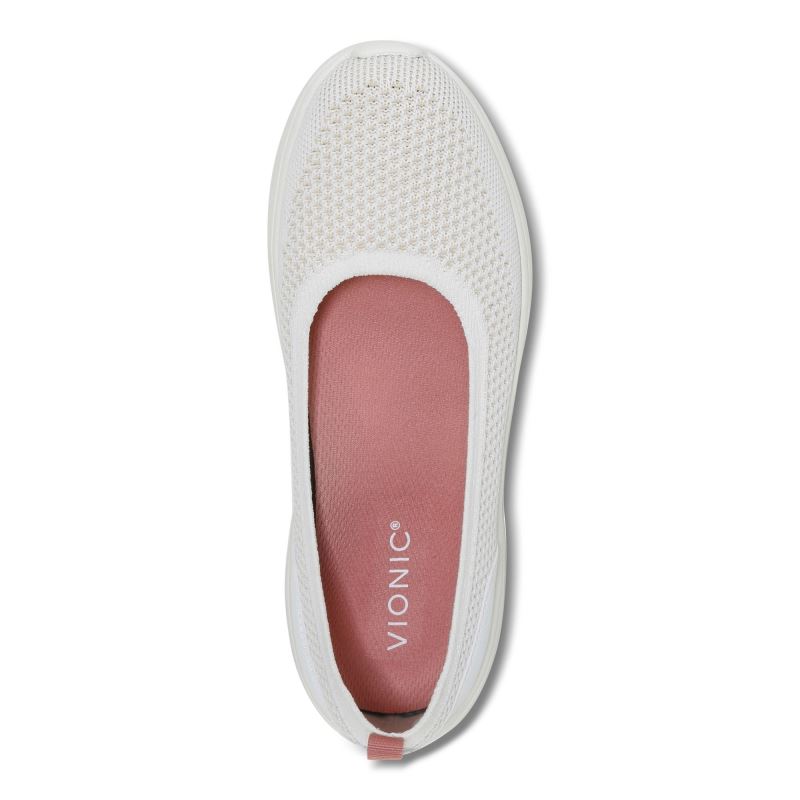 Vionic Women's Kallie Slip on Sneaker - Marshmallow