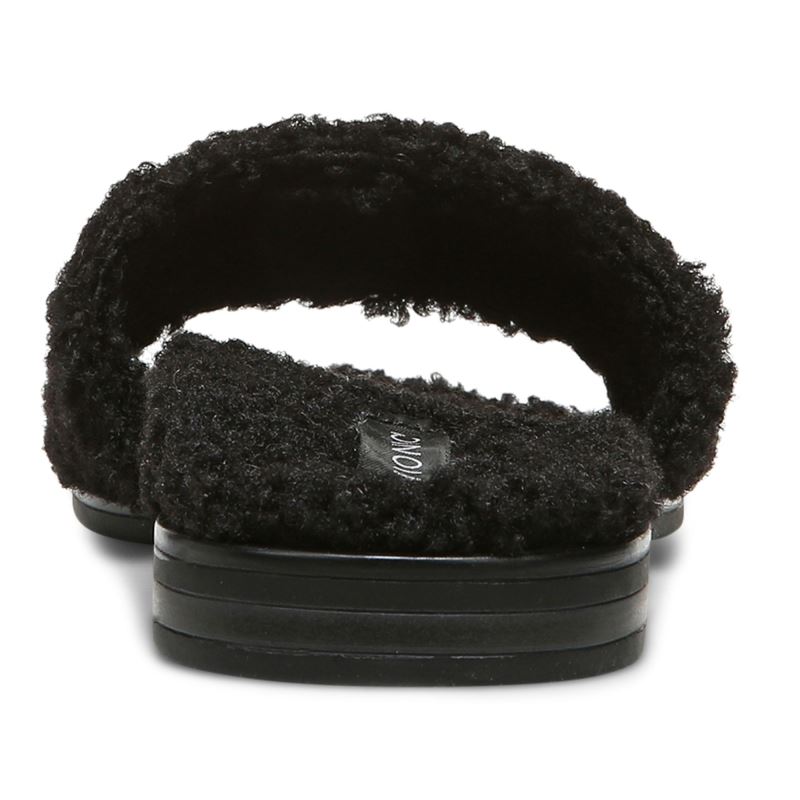Vionic Women's Demi Shearling Slide - Black