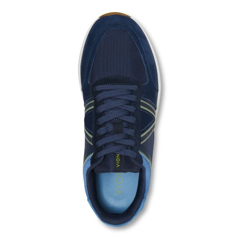 Vionic Men's Bradey Sneaker - Navy Sky