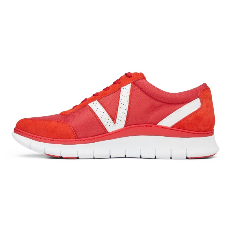Vionic Men's Ansel Sneaker - Cherry