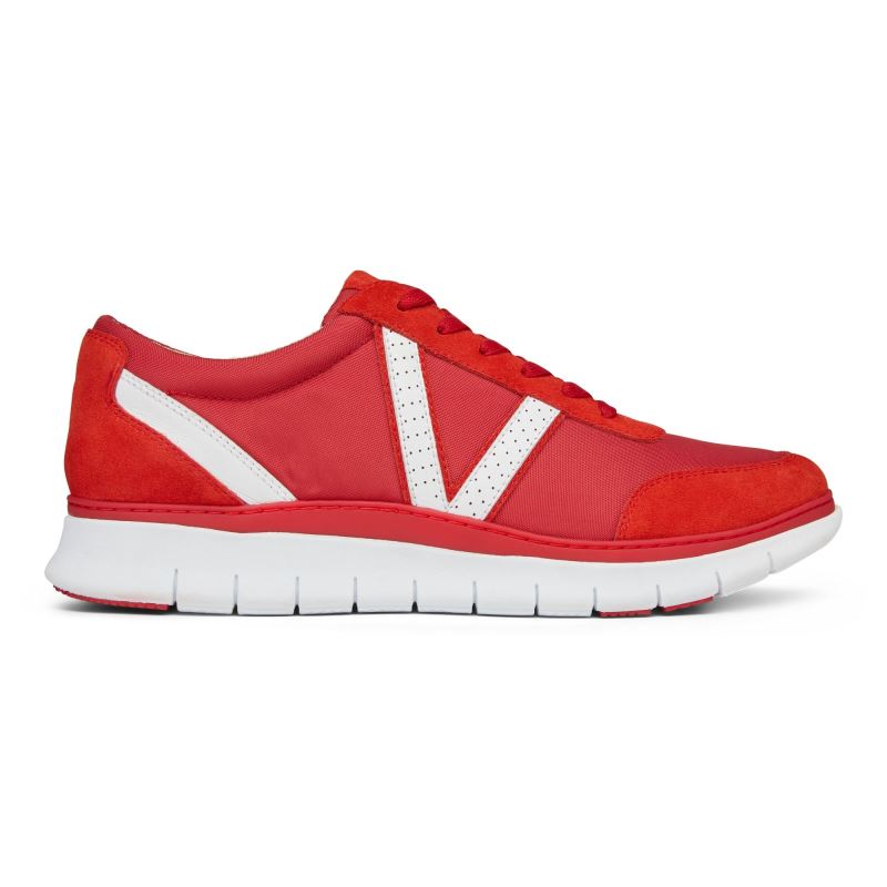 Vionic Men's Ansel Sneaker - Cherry