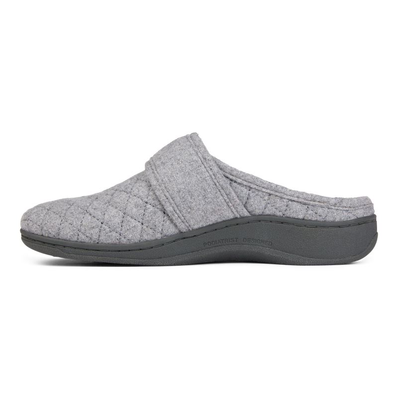 Vionic Women's Carlin Slipper - Light Grey
