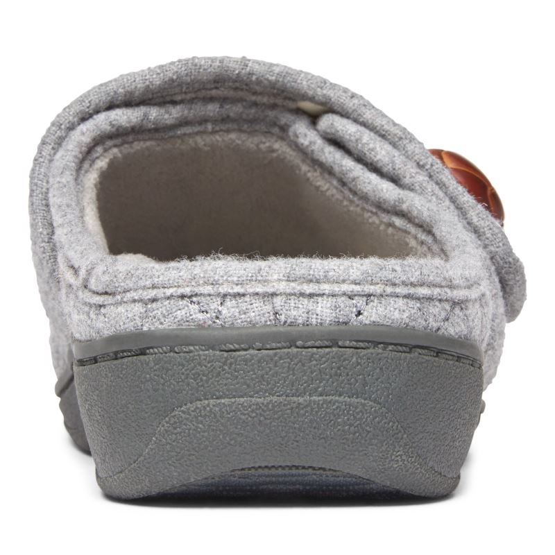 Vionic Women's Carlin Slipper - Light Grey