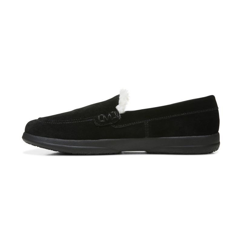 Vionic Women's Lynez Slipper - Black Suede