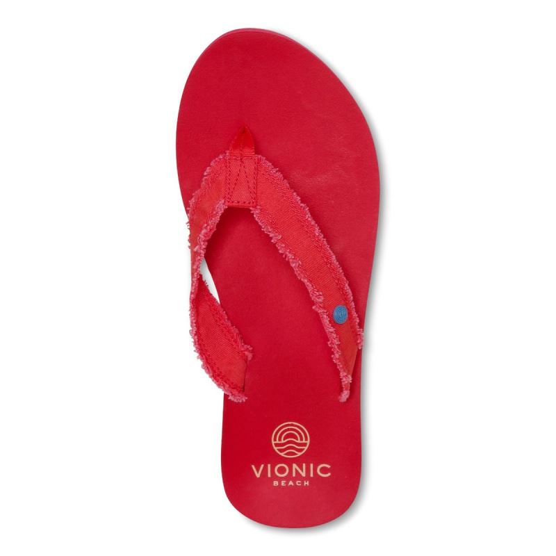 Vionic Women's Unwind Toe Post Sandal - Poppy